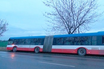 Под Прагой произошло еще одно ДТП с автобусом