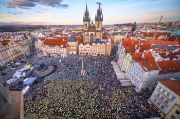 В центре Праги пройдет масштабный митинг в поддержку Украины