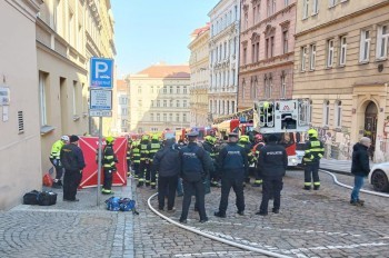 В Праге человек погиб в результате пожара в квартире