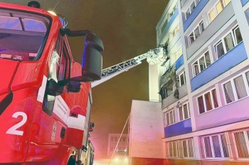 Ночью в Праге произошел пожар в студенческом общежитии
