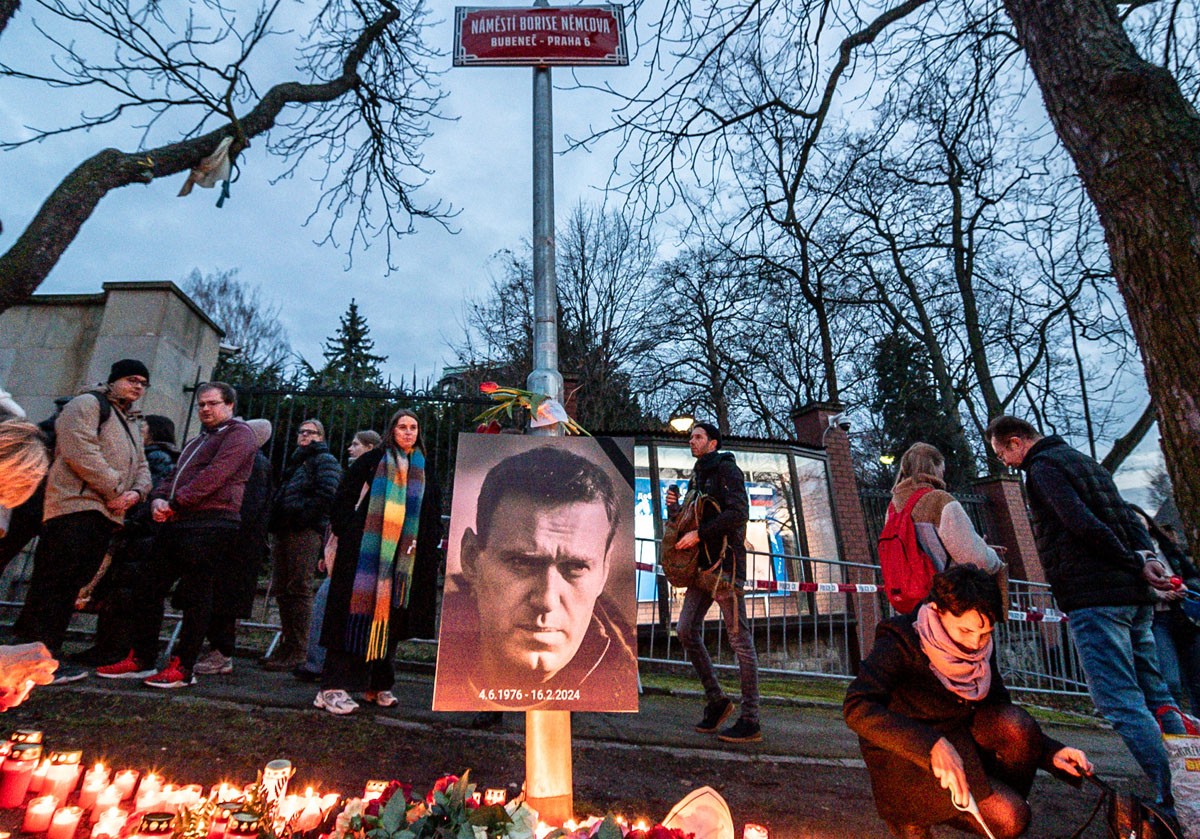 В Праге пройдет акция памяти Алексея Навального с выступлением группы «Стоптайм»