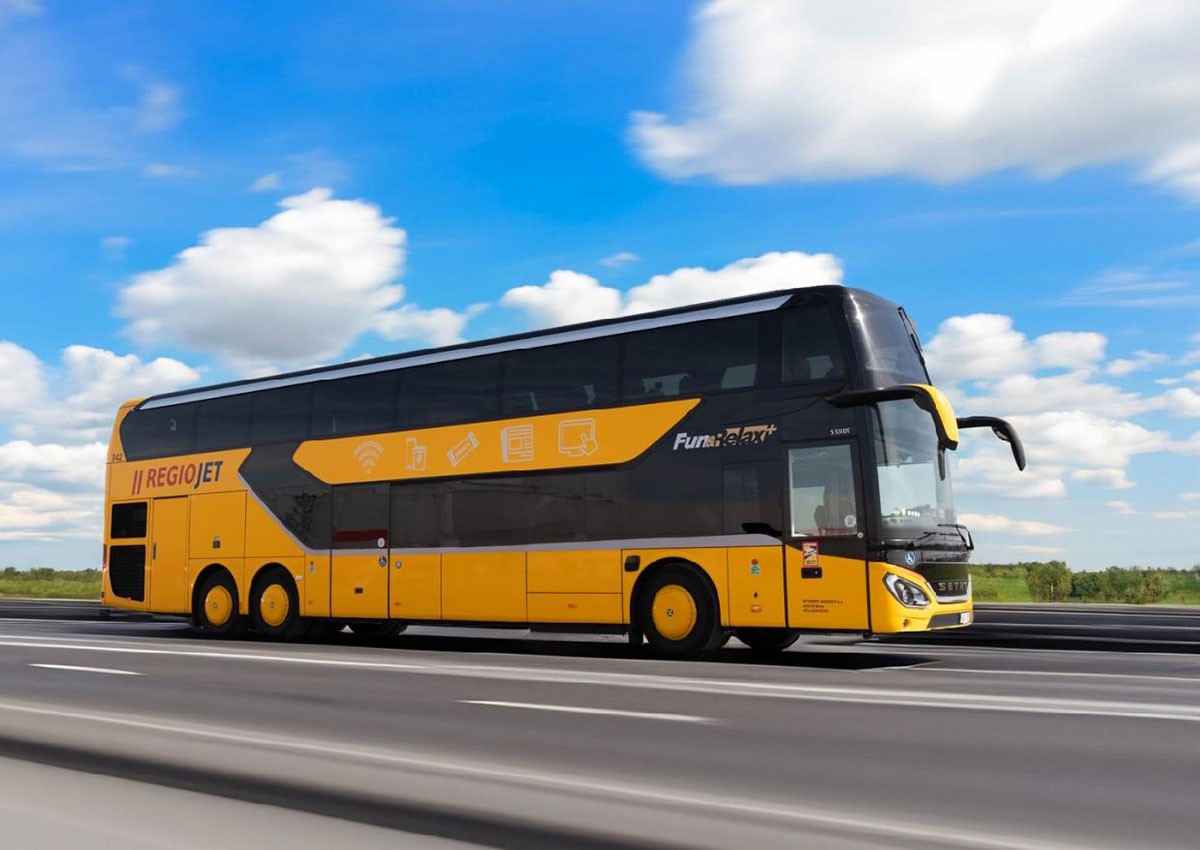 RegioJet открыл продажу билетов на прямой автобусный рейс из Праги в Хорватию