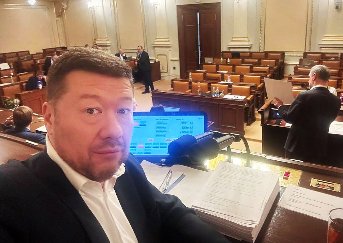 Томио Окамура поделился мыслями о войне в Украине