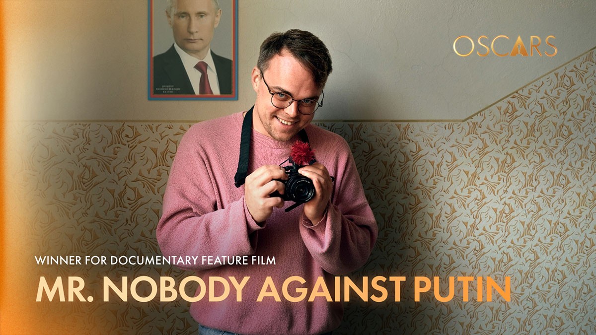 Фильм «Господин Никто против Путина» датско-чешского производства получил «Оскар»