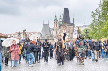В среду в Праге на один день появится «Пасхальная» остановка