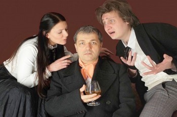 В Праге покажут спектакль  «Предложение» - «Медведь» по пьесам Чехова