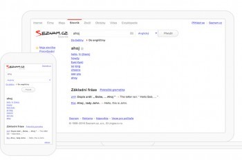 Вышло мобильное приложение для словаря Seznam slovník
