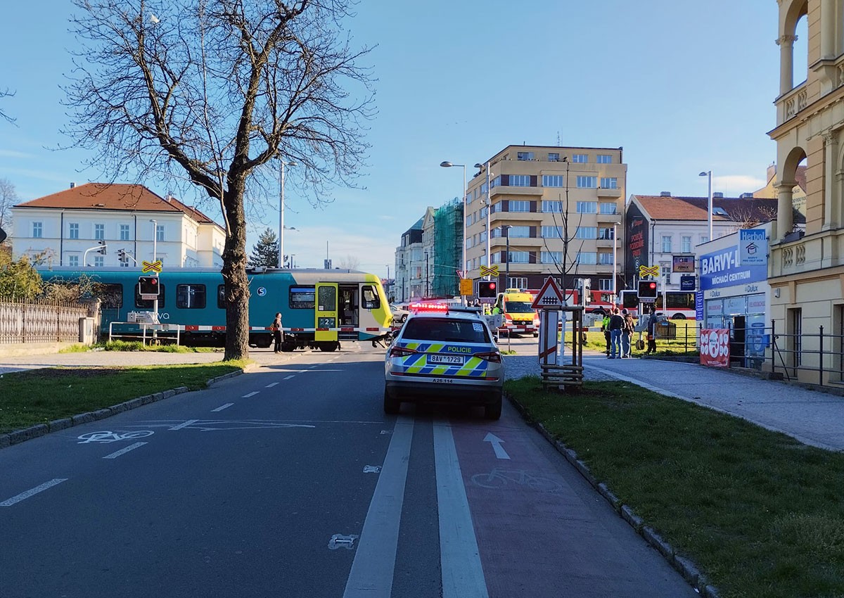 В Праге поезд сбил женщину