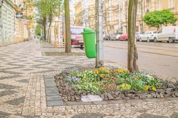 В Праге садоводы-энтузиасты украсили улицы цветами
