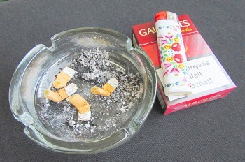 Рестораны Чехии нашли необычное применение ставшим ненужными пепельницам