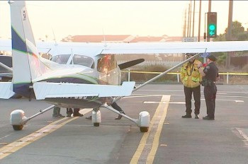 Девушка-пилот совершила вынужденную посадку на шоссе: видео