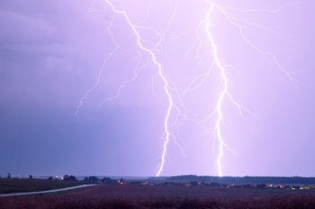 На Чехию надвигаются сильные грозы