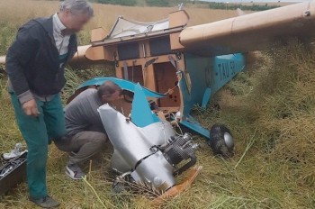 В Праге потерпел крушение исторический самолет