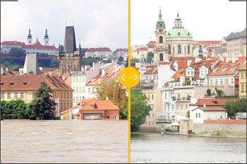 Фотопроект: как выглядела затопленная Чехия 15 лет назад