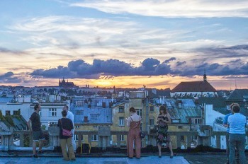 Крышу пражского дворца Люцерна на неделю откроют для посетителей