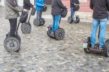 В Праге расширили запретную зону для сегвеев