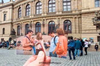 Прага в кино: фотограф прошелся по местам съемок известных фильмов