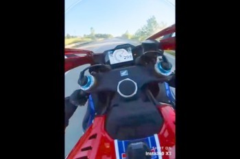 В Чехии «гений» на мотоцикле разогнался до 300 км/ч, а потом выложил видео в соцсети