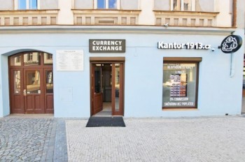 В Праге открылся первый обменник украинской сети «Kantor 1913»