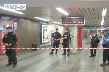 Из-за подозрительного предмета в Праге эвакуировали станцию метро