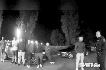 В Чехии молодые украинцы громко выясняли отношения на улице. Вмешалась полиция