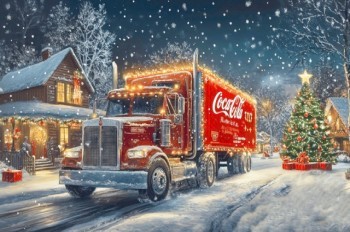 Праздник к нам приходит: рождественский грузовик Coca-Cola приедет в Прагу, Брно и Остраву