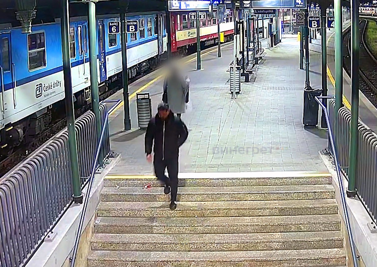 Легко и просто: карманная кража на вокзале в Чехии попала на видео