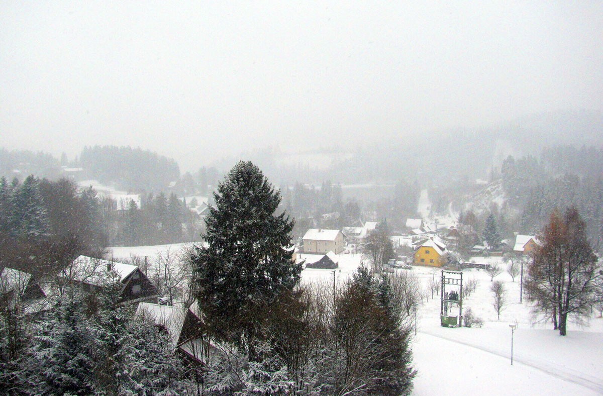 В Чехии зарегистрировали мороз -25°C