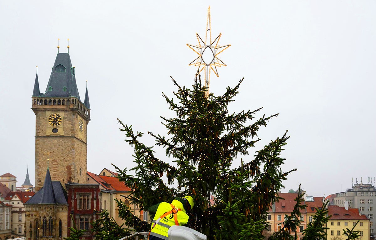 В Праге больной гепатитом наркоман уколол охранника шприцем: видео