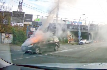 В Чехии полиция оказался в нужное время в нужном месте: видео