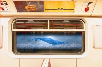 Технологичную рекламную систему установили на второй ветке пражского метро: видео