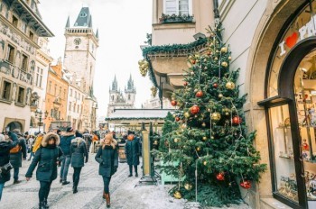 Прага приготовила новогодний подарок для всех горожан