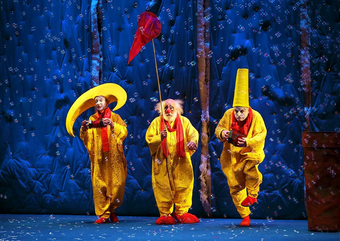 Легендарное «сНежное шоу» Славы Полунина приедет в Прагу