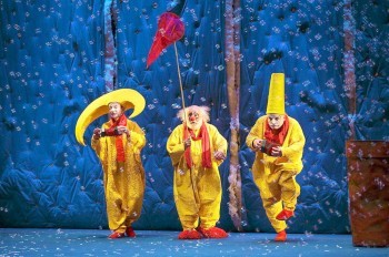 Легендарное «сНежное шоу» Славы Полунина приедет в Прагу