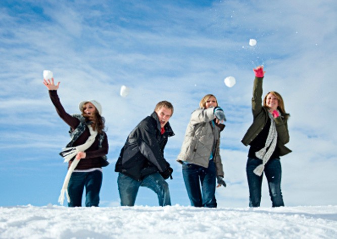 В Праге пройдет массовая битва снежками