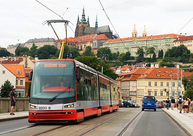 В Праге проездной можно будет записать на банковскую карту