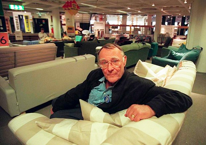 Умер основатель IKEA Ингвар Кампрад