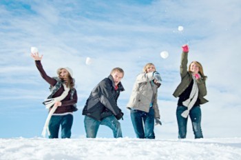 В Праге пройдет массовая битва снежками