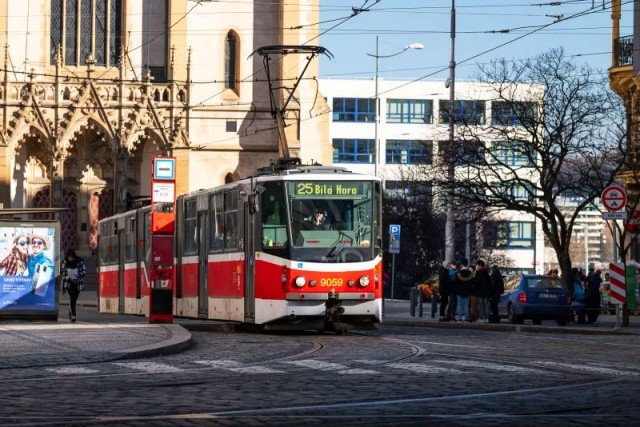 В Праге вынужденно изменятся 6 трамвайных маршрутов