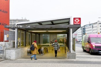 В понедельник в Праге на год закроют станции метро Pankrác и Českomoravská