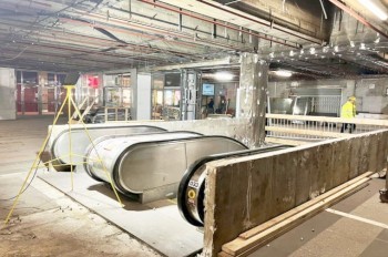 Ремонтники показали, как сейчас выглядит станция метро Pankrác