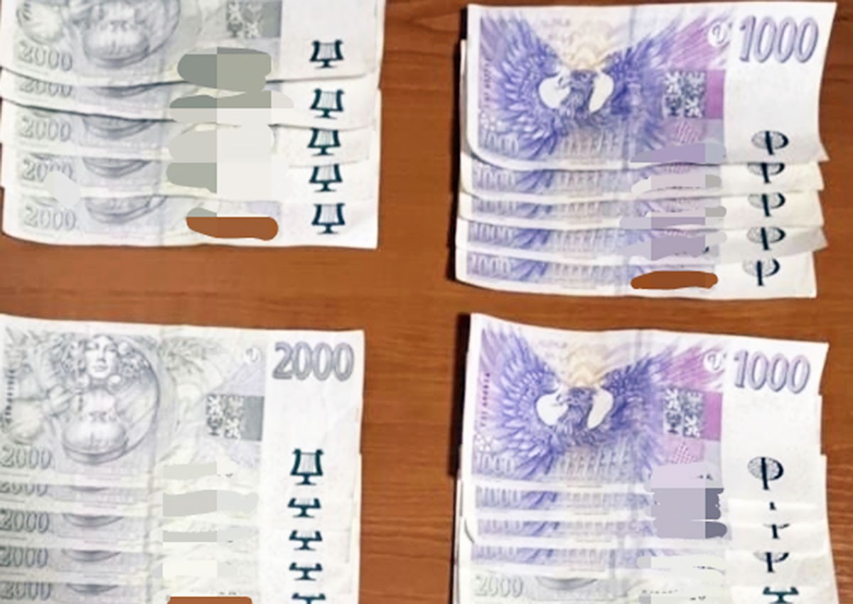 Жительница Чехии нашла на тротуаре разбросанные деньги