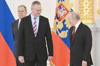 Посол Чехии вручил верительные грамоты Владимиру Путину