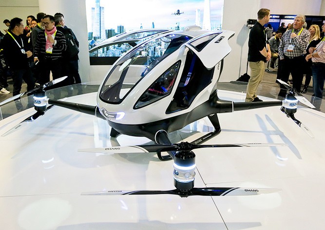 В Чехии начали продавать первый в мире пассажирский беспилотник