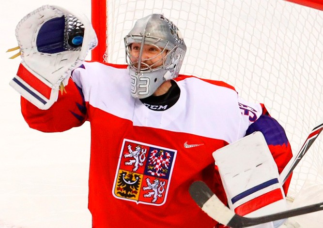 Сборная Чехии по хоккею вышла в полуфинал Олимпиады