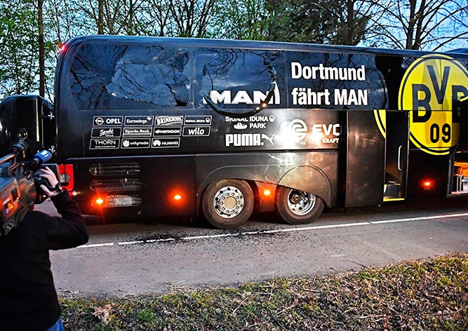 Прокуратура: автобус «Боруссии» подорвал россиянин ради наживы