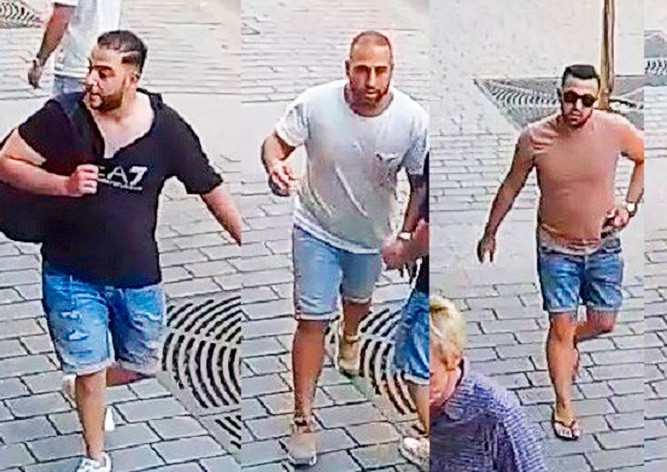 Задержание семерых иностранцев в аэропорту Праги попало на видео