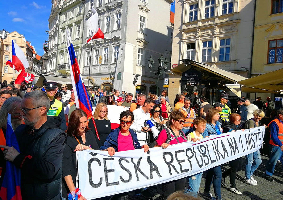 В центре Праги пройдут митинги за мир и дружбу с Россией