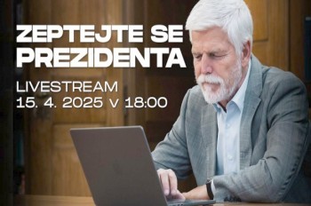 Во вторник президент Чехии проведет стрим ответов на вопросы