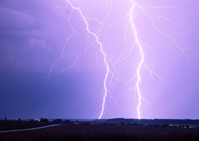В Чехии объявлено штормовое предупреждение
